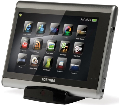 Toshiba journE семидюймовый планшет