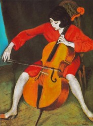 Robert Bereny - "Woman Playing Cello" (1928)